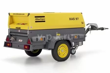 Винтовой компрессор Atlas Copco XAS 97 DD С ГЕНЕРАТОРОМ