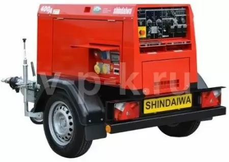 Дизельный генератор SHINDAIWA DGW400DMK-S1