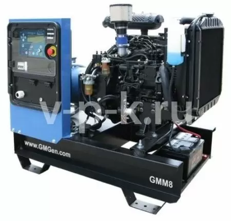 Дизельный генератор GMGen Power Systems GMM8