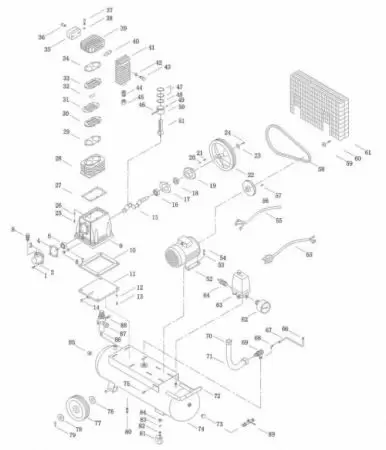 MOTOR POWER CORD