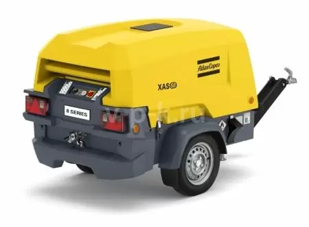 Винтовой компрессор Atlas Copco XAS 68 KD С ГЕНЕРАТОРОМ