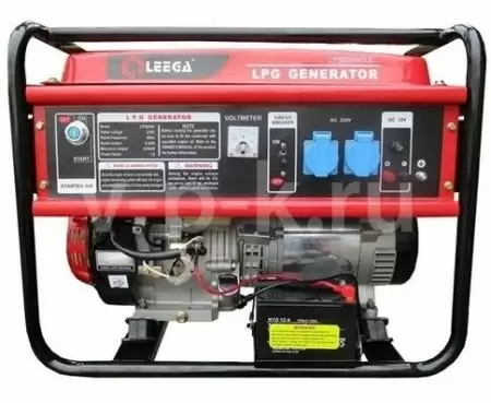 Дизельный генератор Leega LPG6500CLE