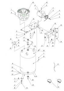 R 4271000103 Амортизатор D.50 мм для 270v90B фото