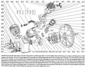 Подшипник 308 для v90