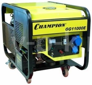 Бензиновый генератор Champion GG11000E  стационарный фото