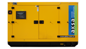 Дизельный генератор Aksa APD110A в кожухе с АВР  Дизельный генератор Aksa APD110A в кожухе с АВР  фото