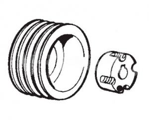 9076470 Шкив компрессора ABAC