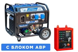 Бензиновый генератор  SGG 10000Ei с блоком АВР Бензиновый генератор  SGG 10000Ei с блоком АВР
