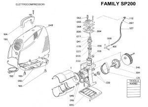 CRANKASE OL 200 FUBAG Family SP200 461100 фото