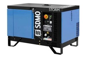 Дизельный генератор SDMO S7H в кожухе  стационарный фото