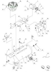 R 3142.00.00.400/500 Решетка в сборе для 270w80 фото