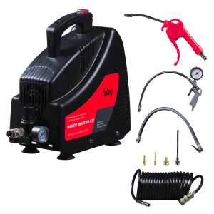 Поршневой компрессор Fubag HANDY MASTER KIT + 5 предметов безмасляный фото