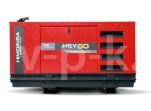 Дизельный генератор Himoinsa  HSY-50 T5 в кожухе увеличенный бак