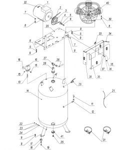 R 3101.00.00.301 Переходник 1/4"Mх3/8"F (аналог 4151600001) для 270lb75В фото