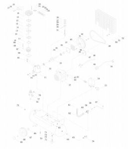 UNIVERSAL WHEEL FUBAG VCF - 100 CM3 (45681472) HS2065Z80 фото