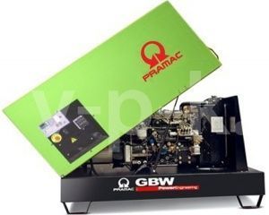 Дизельный генератор PRAMAC GBW 10 Y 3-фазный в кожухе  фото