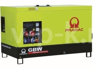 Дизельный генератор PRAMAC GDW65P  3-фазный в кожухе  фото