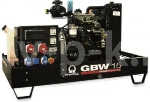 Дизельный генератор PRAMAC GBW 15 P  3-фазный (альт.Mecc Alte ECP3-2L/4)  фото