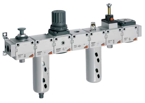 Блок воздухоподготовки  MC202-GN-5-FL, блок подготовки воздуха  MC202-GN-5-FL