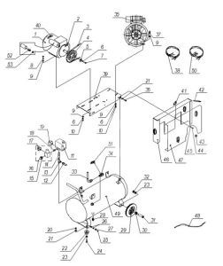 Болт М6х16 для 50lh20a-1.5