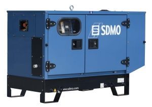 Дизельный генератор SDMO T12HK в кожухе  фото