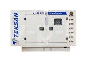 Дизельный генератор TEKSAN TJ45PE CROMPTON в кожухе  фото