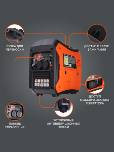 Бензиновый генератор PATRIOT iGX 2000 471102320 фото