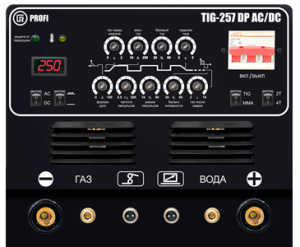 Сварочные инверторы TIG БАРС Profi TIG 257 DP AC/DC Сварочные инверторы TIG БАРС Profi TIG 257 DP AC/DC фото