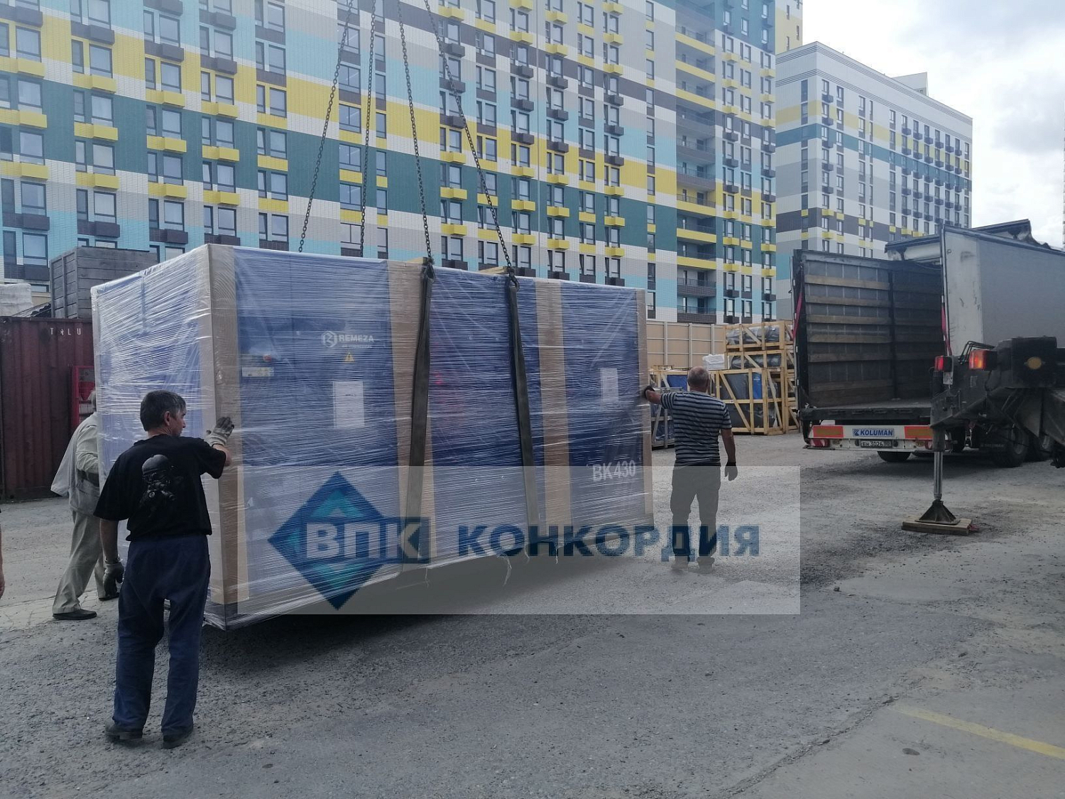 Отгружен компрессор ВК430