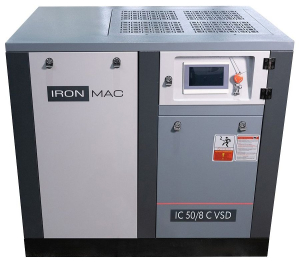 Винтовой компрессор IRONMAC IC 50/8 C VSD (IP55) Винтовой компрессор IRONMAC IC 50/8 C VSD (IP55) фото