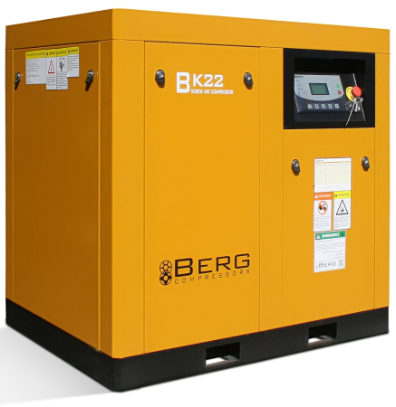 Винтовой компрессор Berg ВК-22-Е 8 (IP23) Винтовой компрессор Berg ВК-22-Е 8 (IP23)