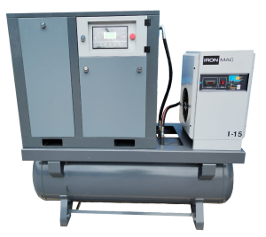 Винтовой компрессор IRONMAC IC 10/8 C VSD DF 500L (IP23) Винтовой компрессор IRONMAC IC 10/8 C VSD DF 500L (IP23) фото