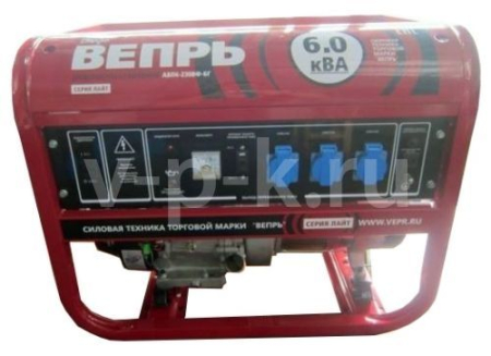 Бензиновый генератор  Лайт АБП6-230ВФ-БГ
