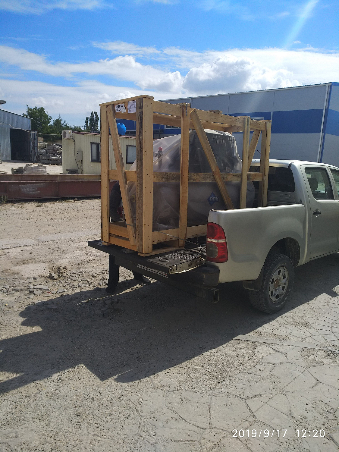 Отгружены компрессоры в Евпаторию и Севастополь