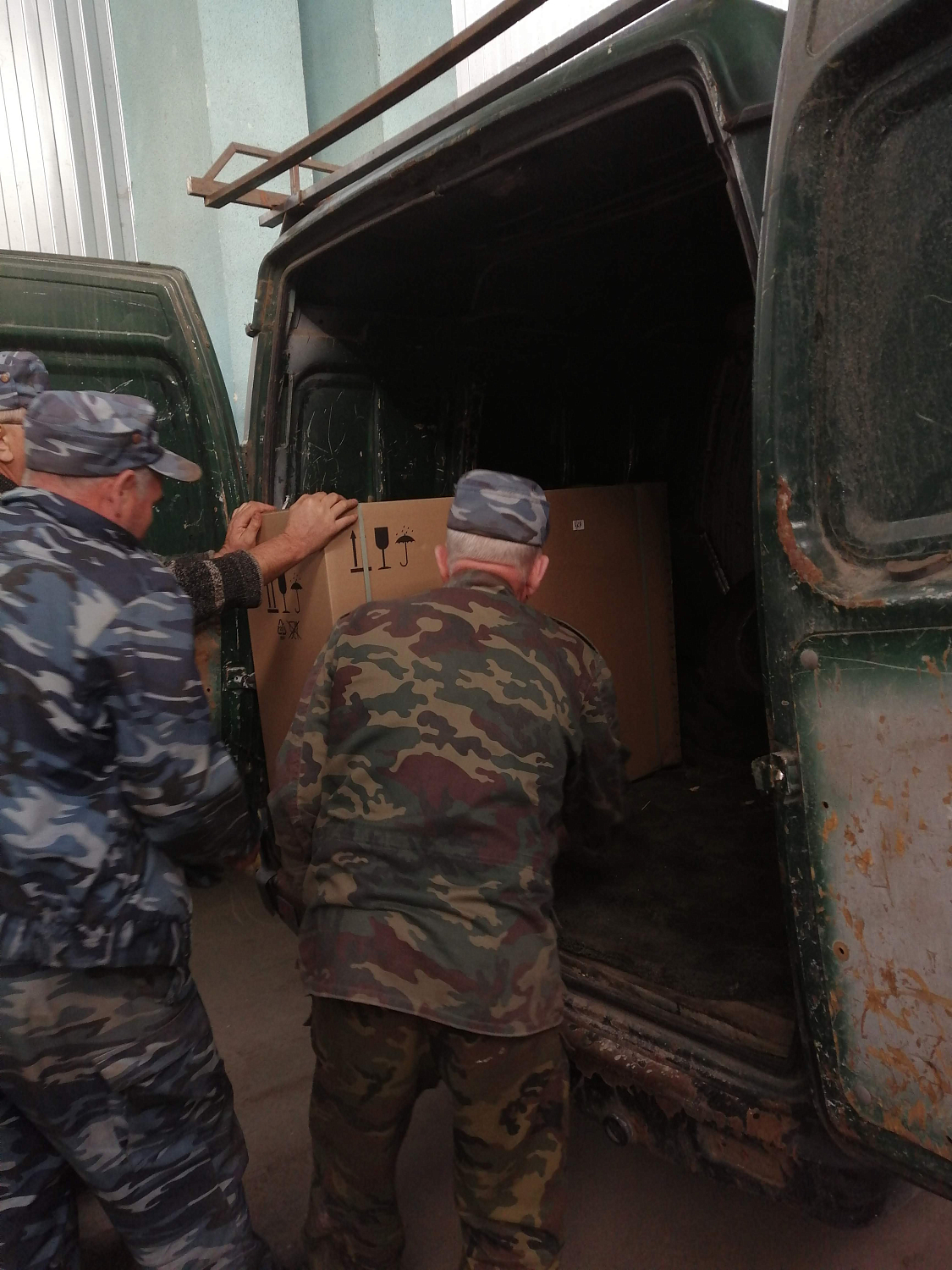 Отгрузка компрессора в Воронеже