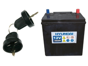 Бензиновый генератор Hyundai HY 12000LE-3  переносной фото