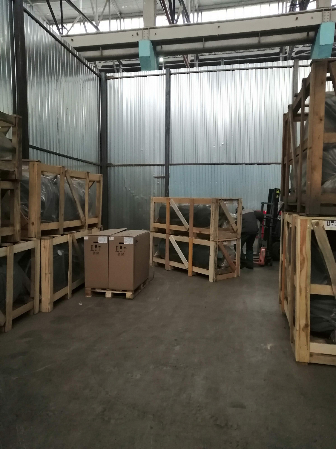 Поставка ресиверов на склад ВПК-Воронеж