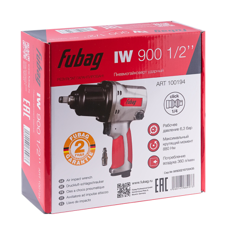 IW900 1/2" (880Нм_6.3бар_1/2")