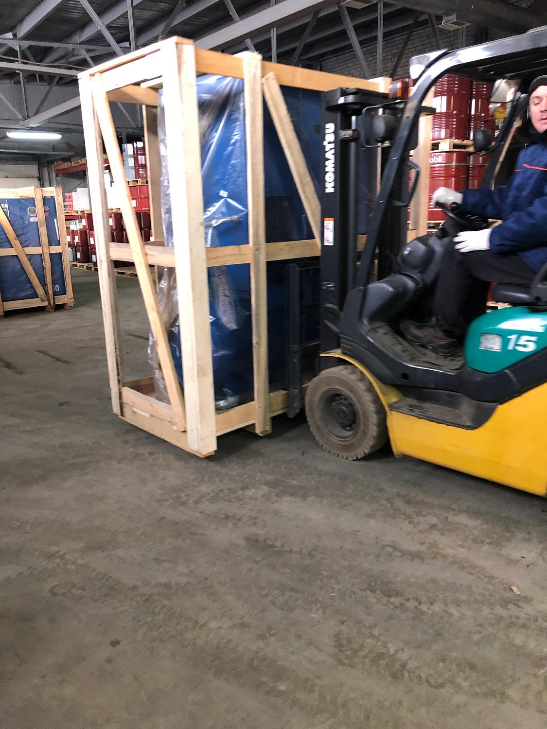 Отгрузка компрессора ВК30-8-500