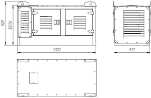 Дизельный генератор ТСС АД-7С-Т400-1РКМ18 026600 фото
