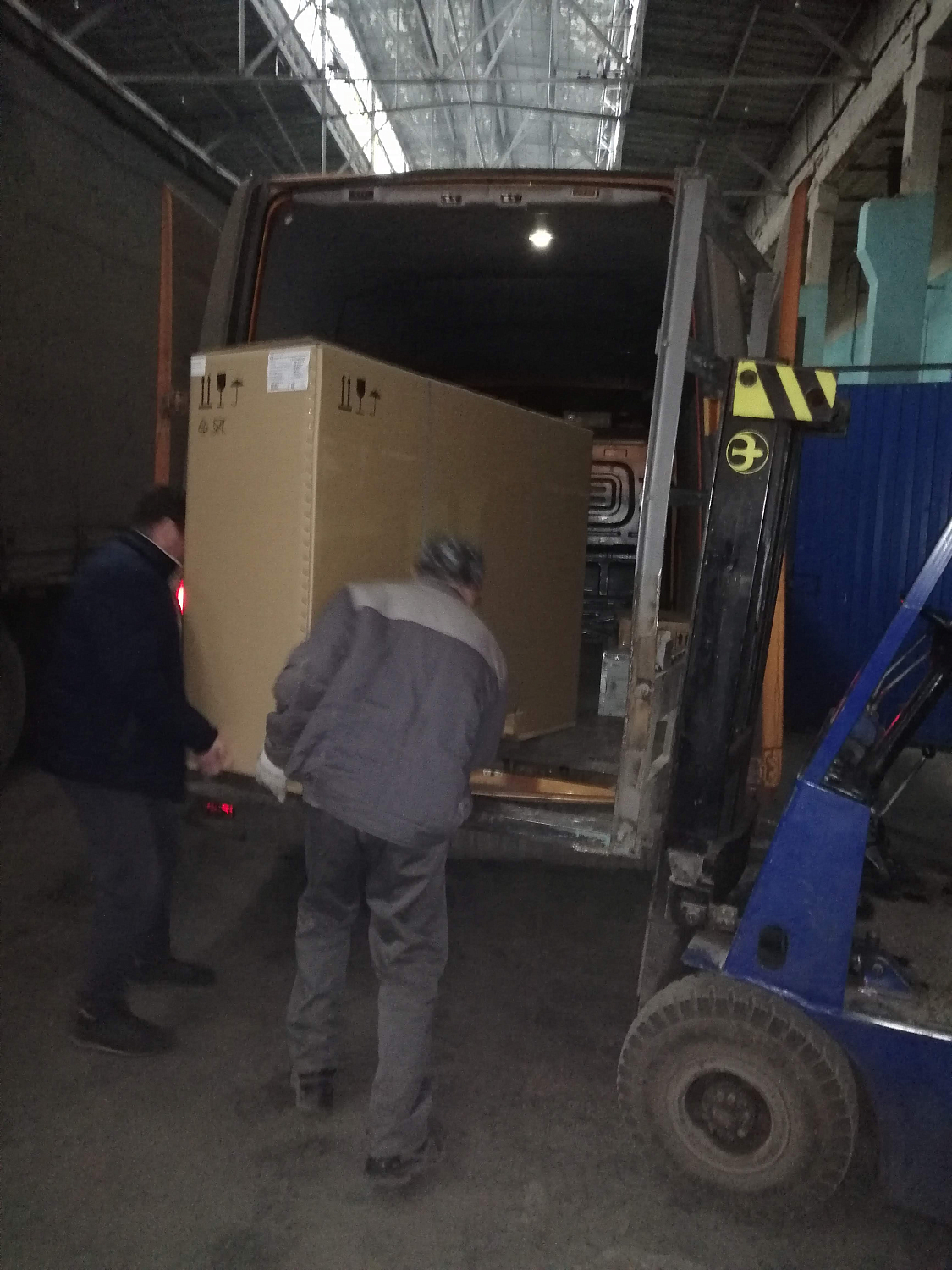 Отгрузка ресивера и поршневого компрессора