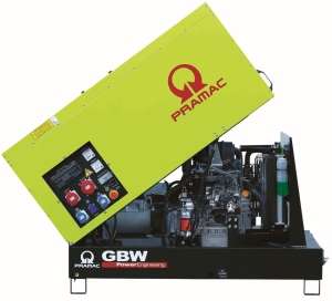 Дизельный генератор PRAMAC GBW 15 P  3-фазный в кожухе  (альт.Mecc Alte ECP3-2L/4)  фото