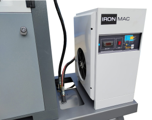 Винтовой компрессор IRONMAC IC 10/8 C VSD DF 500L (IP54) фото