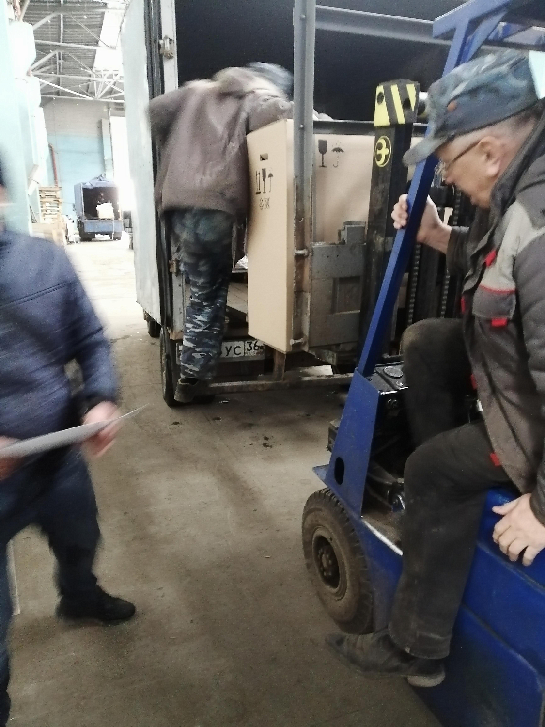 Отгрузка компрессора СБ4/С-100.LB75 в Воронеже