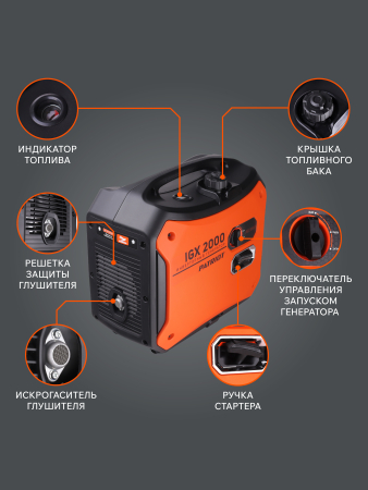 Бензиновый генератор  iGX 2000