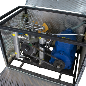 Поршневой компрессор Frosp КВД БМП-100 масляный фото