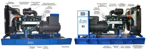 Дизельный генератор ТСС АД-400С-Т400-1РМ17 (Mecc Alte) 014888 фото