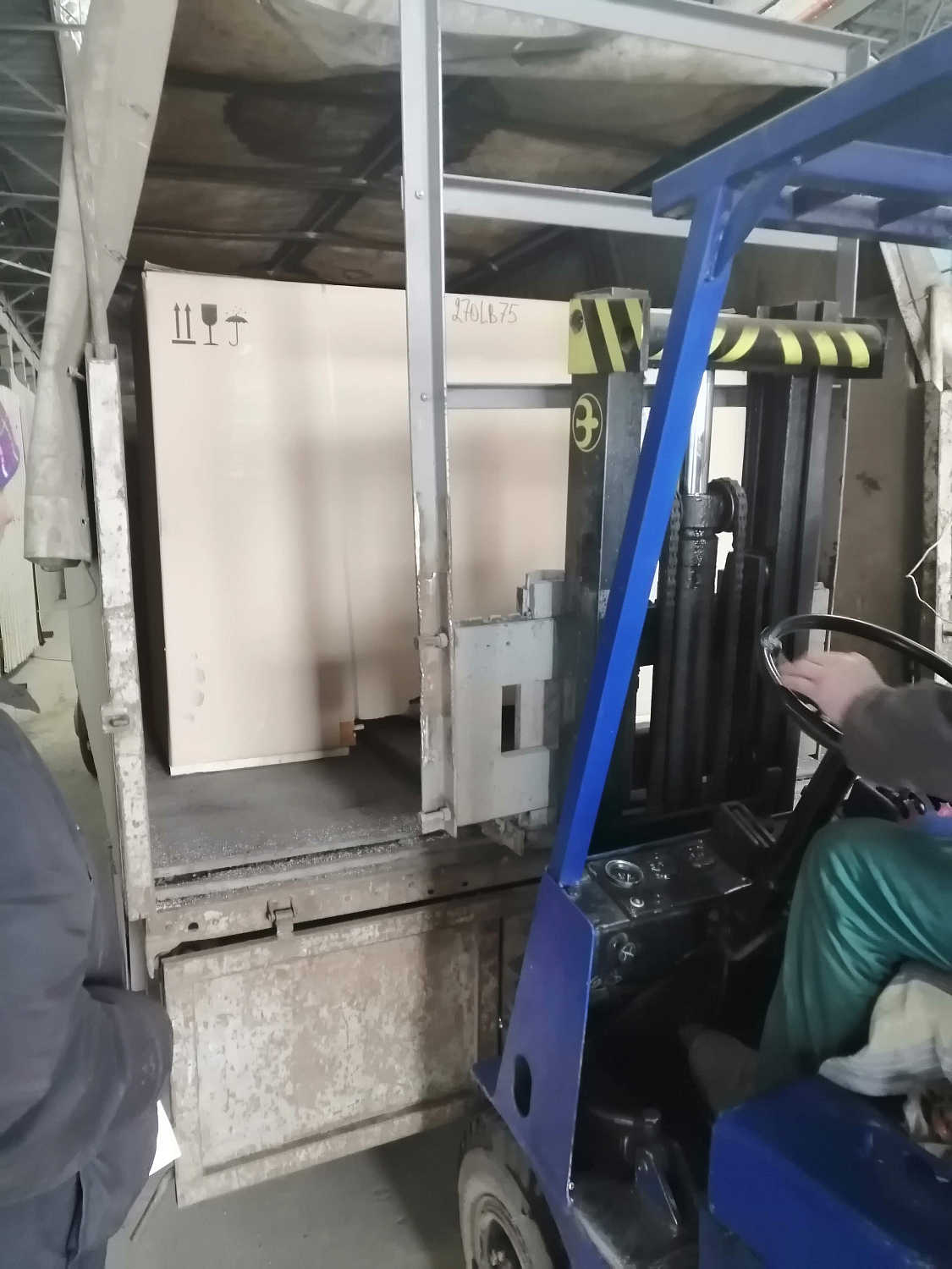 Отгрузка компрессора СБ4/Ф-270.LB75 в Воронеже