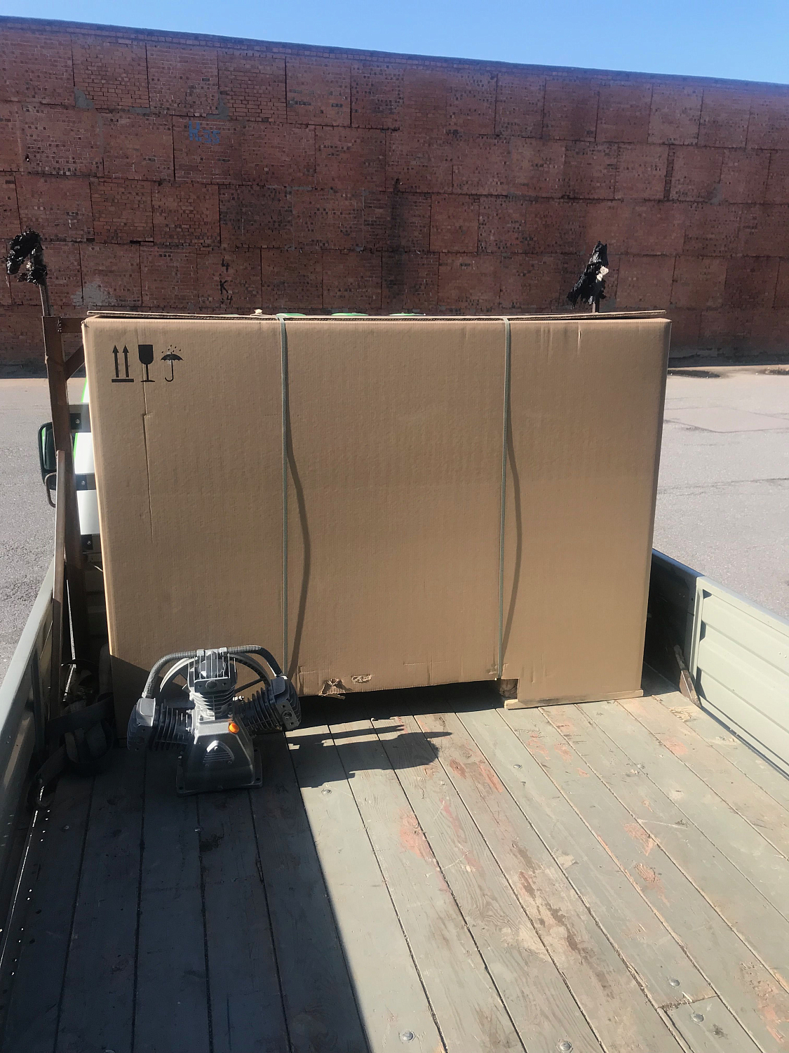 Отгрузка блока поршневого LB40 и компрессора