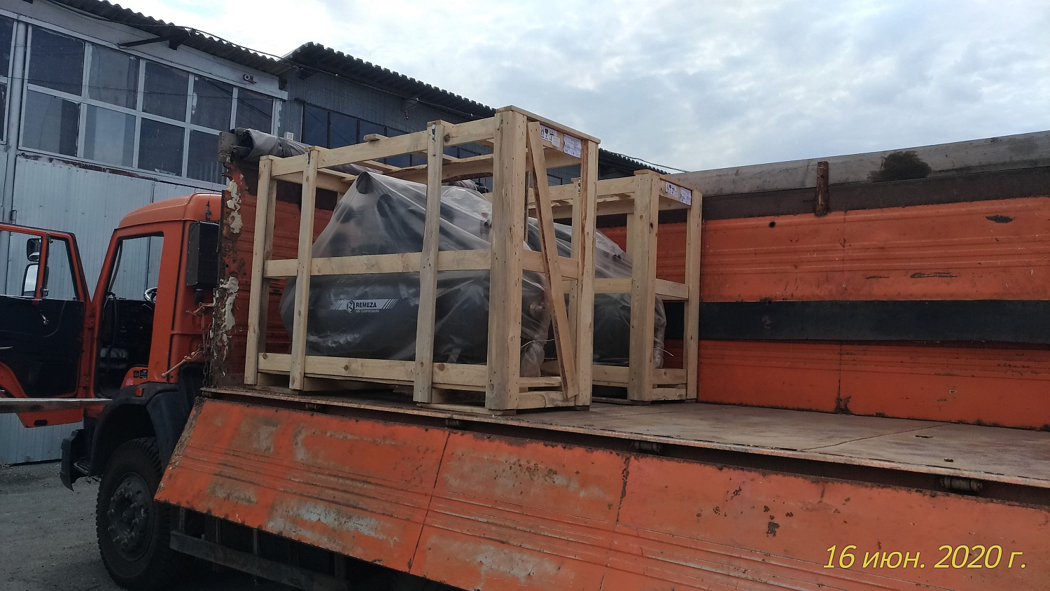 Отгрузка компрессоров в Темрюкский район